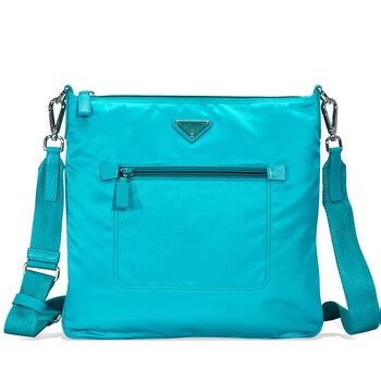 prada messenger bag bt0715|Prada Nylon and Leather Crossbody Bag.